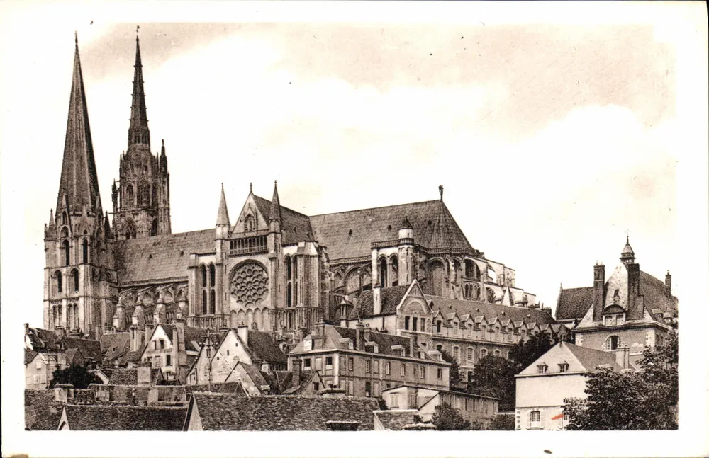 Chartres — A Catedral — editor LL.5 - Frente