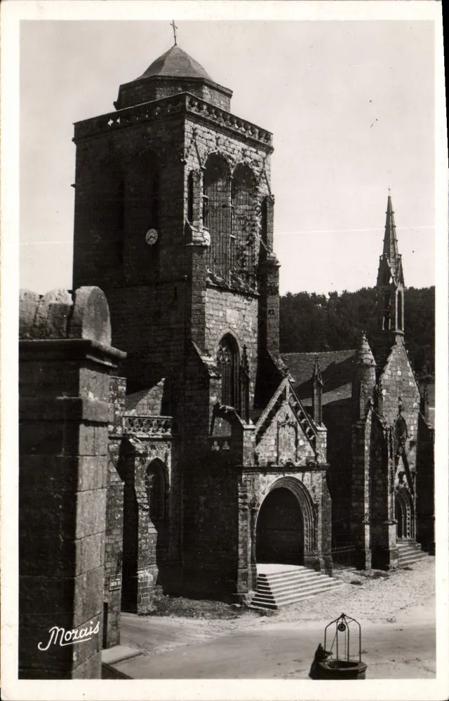 Morais — Igreja e floresta de Névez — Editores NOZIN & TENLE-FOUCHAUD, Nantes - Frente