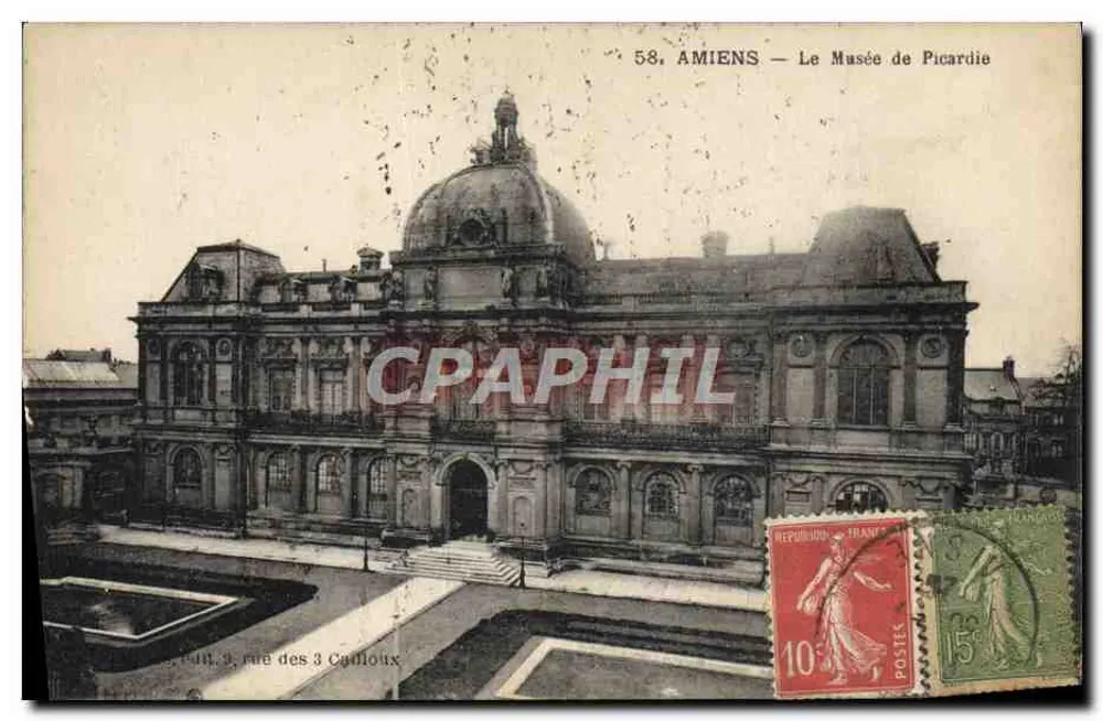 Amiens — O Museu da Picardia — n° 58 - Frente