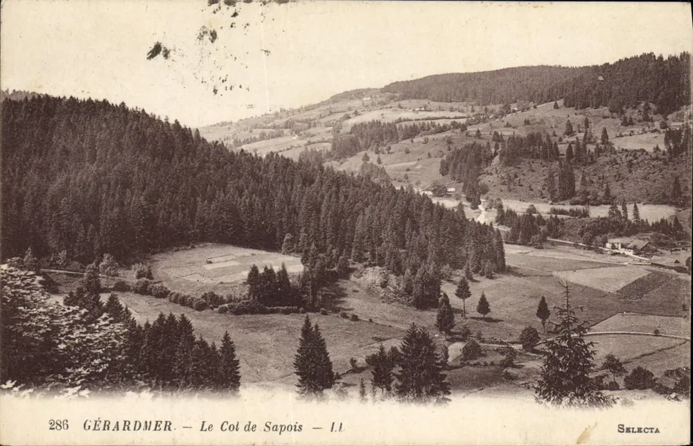 Gérardmer — O Col de Sapois — Selecta 286 - Frente