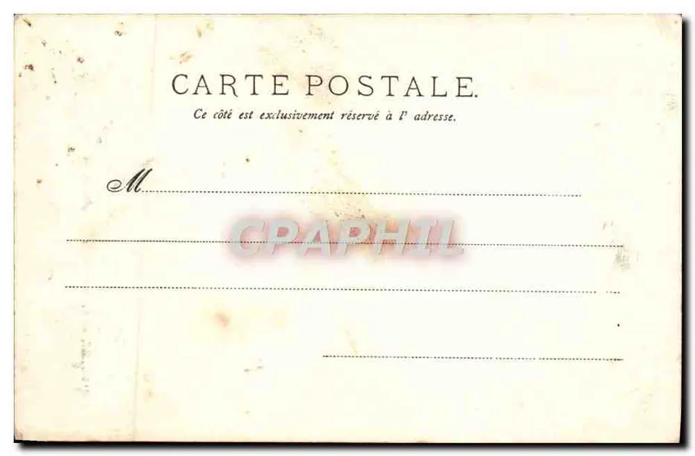 La Balme — Grande entrada das grutas — P. M., Lyon, No. 215 - Verso