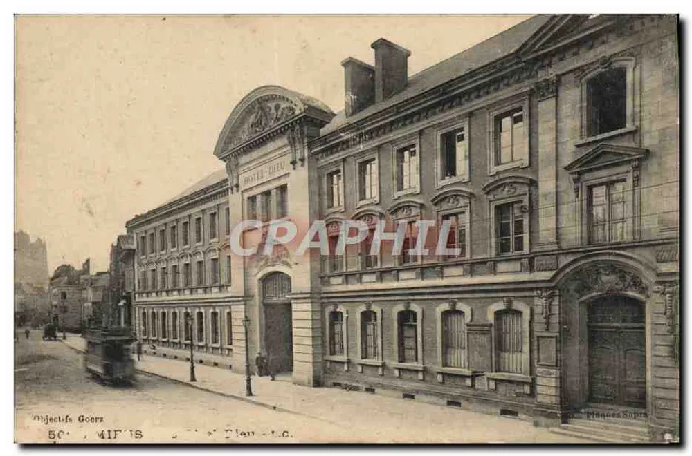 Hôtel-Dieu — Amiens — Impressor Goers - Frente