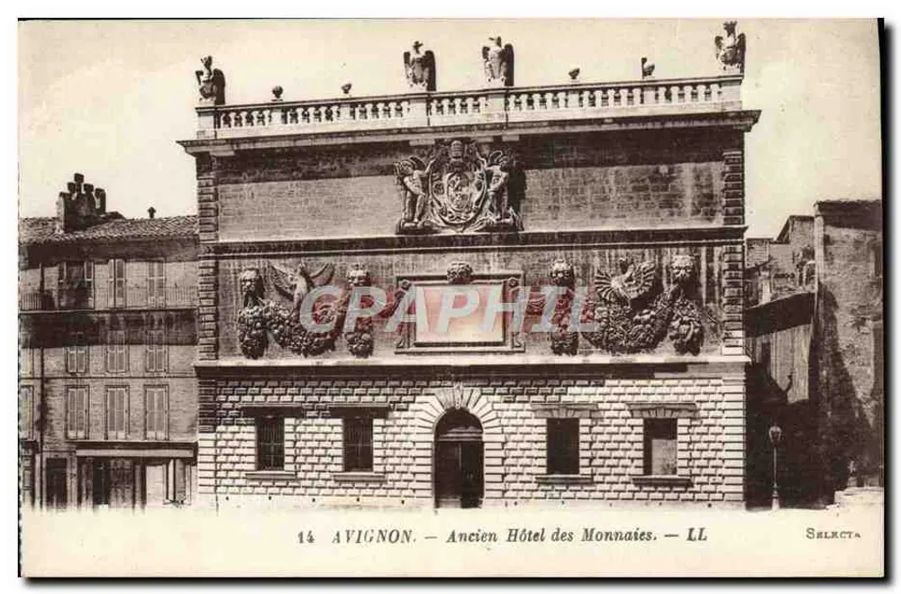 Avignon — Ehemaliges Hotel der Münze — LL — Sélecta - Vorderseite