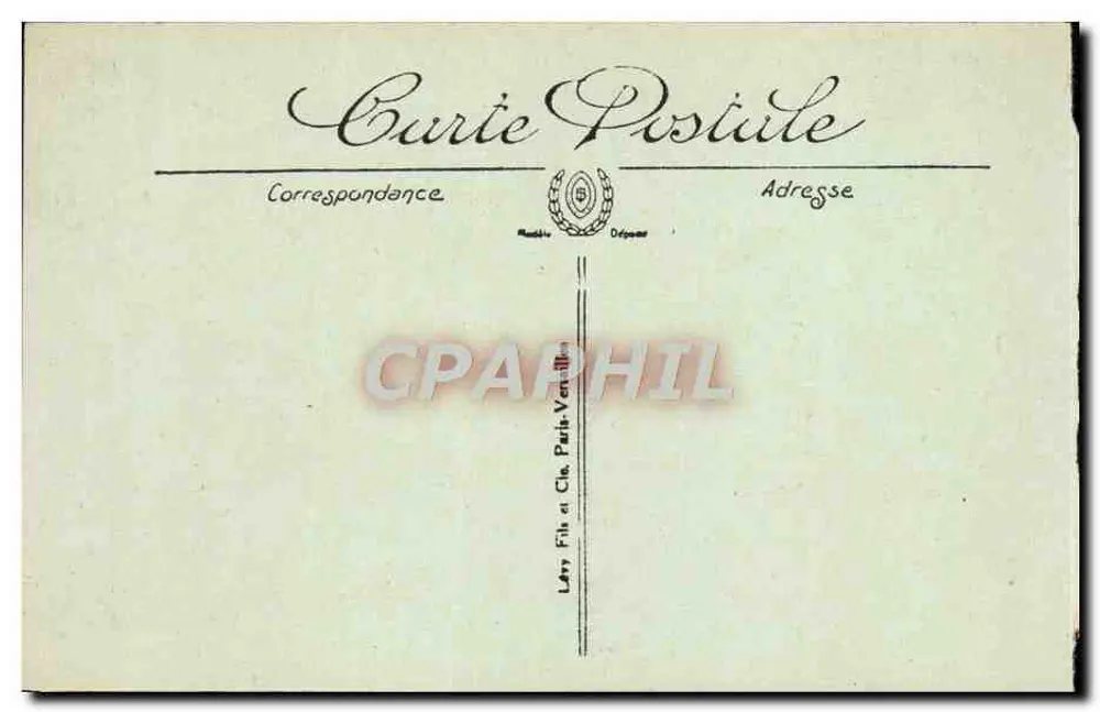 Avignon — Palácio dos Papas — A Fachada — Selecta - Verso