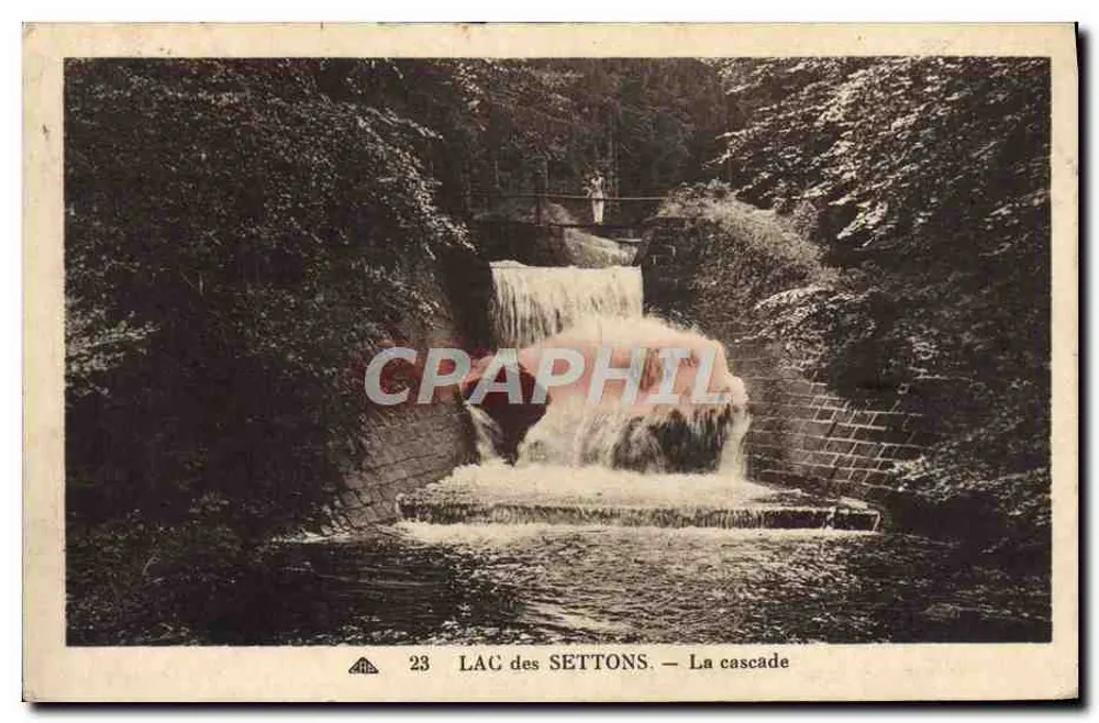 LAC dos SETTONS — A cascata — n°23 - Frente