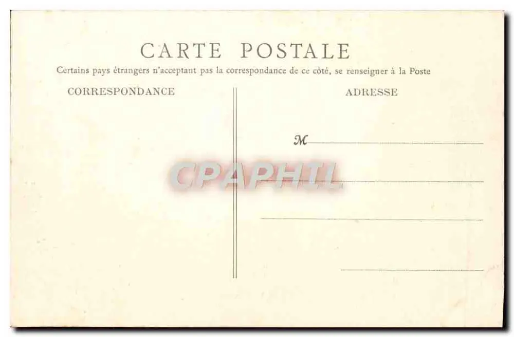 Le Mans — A Prefeitura - Verso