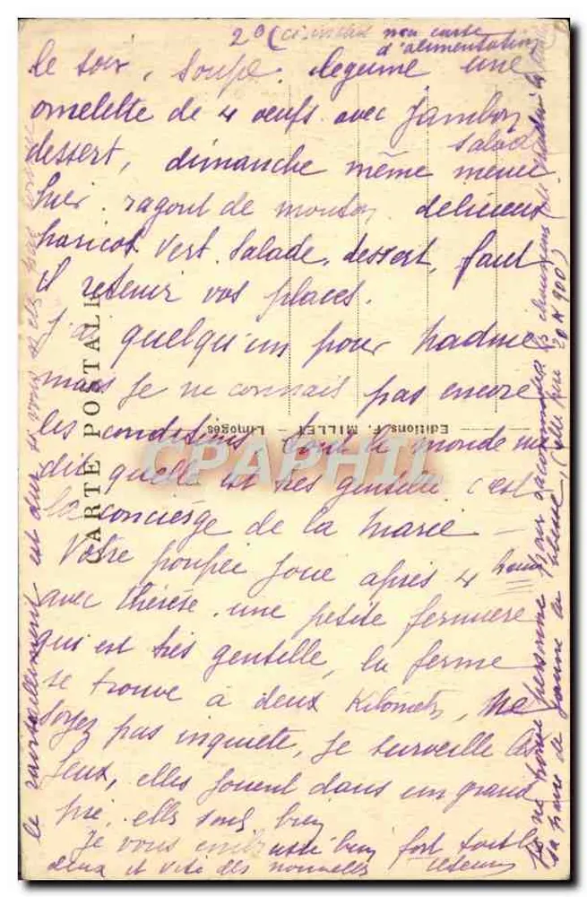 Crozant — Die Ruinen und die Creuse — La Creuse Illustree, n°8 - Rückseite