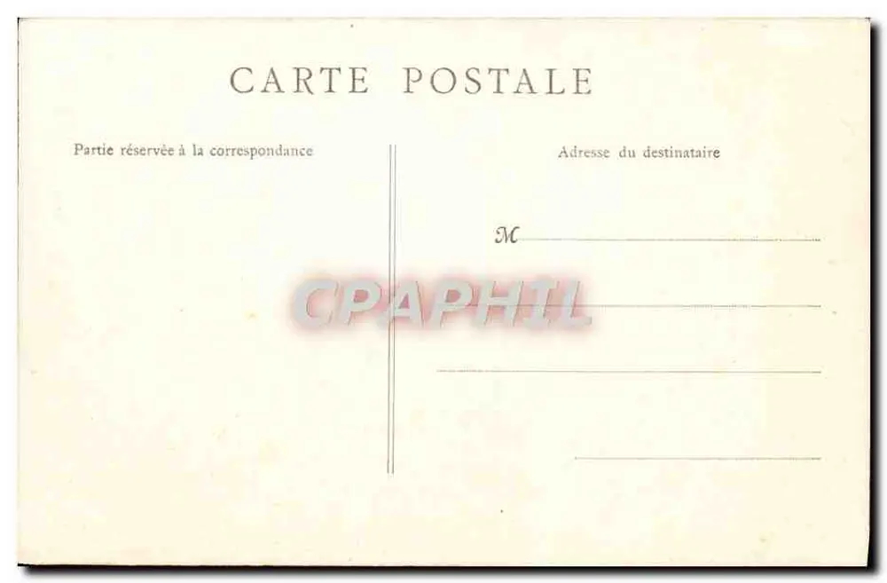 Tours — O Ponte de pedra — Editor R. B. Paris, n° 27 - Verso