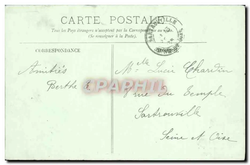 Le Havre — O Boulevard Félix Faure — LL. - Verso