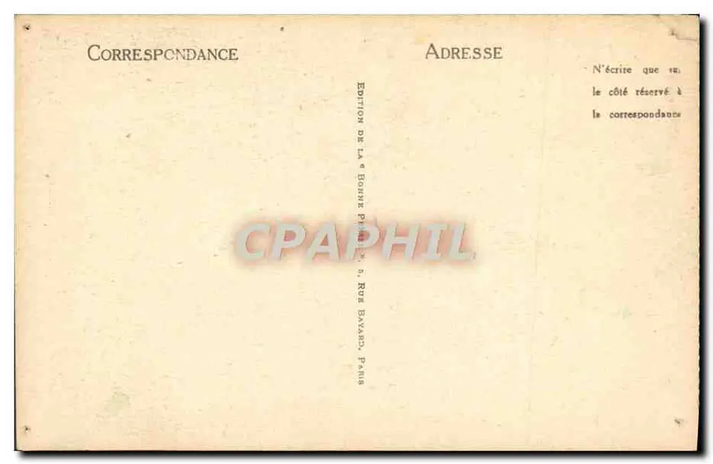 Metz — La Cathédrale — Façade Méridionale — éditeur L.L. n°34 - Verso