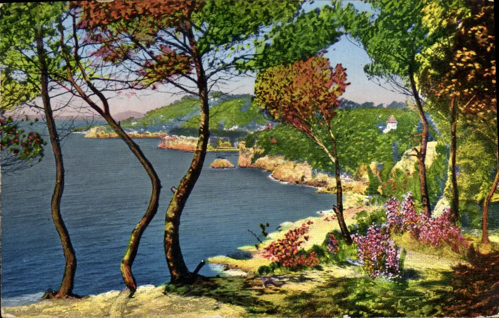 O Capuz Marrom — Arredores de Toulon — L. Buret - Frente