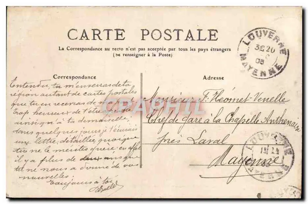 Biarritz - Gemeindekasino und Grande Plage — Verlag: Éd. Las Centurion, Nr. 45 - Rückseite