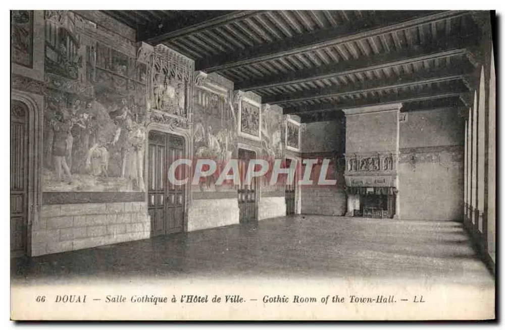 Douai — Gothic Room at the Town Hall — LL - Vorderseite