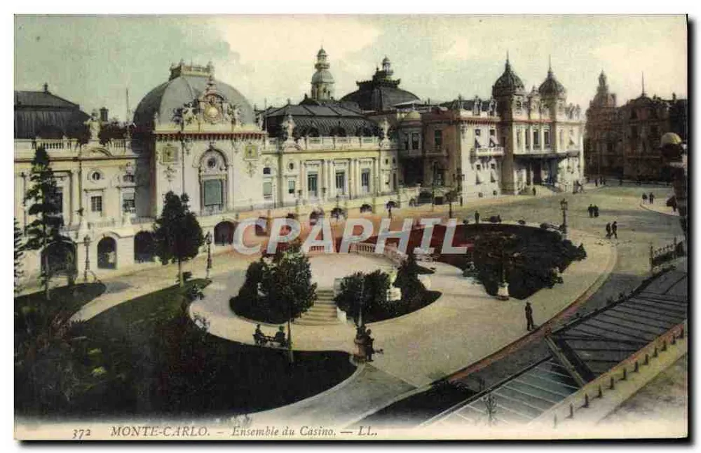 Monte-Carlo — Całość Kasyno — LL. - Awers