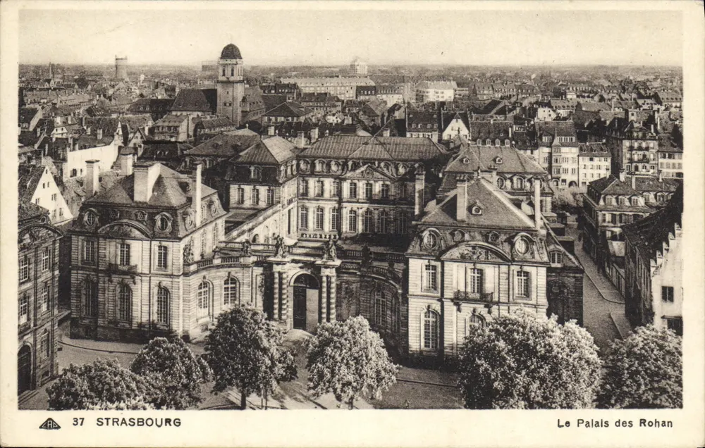 Estrasburgo — O Palácio dos Rohan — Sociedade dos Artes Fotográficas - Frente
