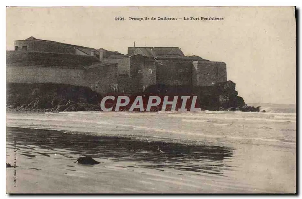 Halbinsel Quiberon — Fort Penthièvre — Sammlung M. M. (n° 2191) - Vorderseite