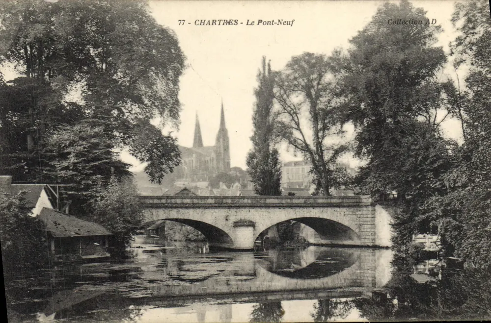 Chartres - O Pont-Neuf — Coleção AD - Frente