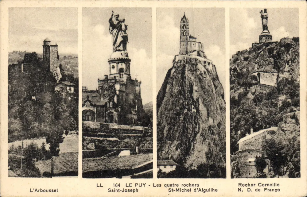 Le Puy - Die vier Felsen — LL 164 — Verlag Chiltoneim - Vorderseite