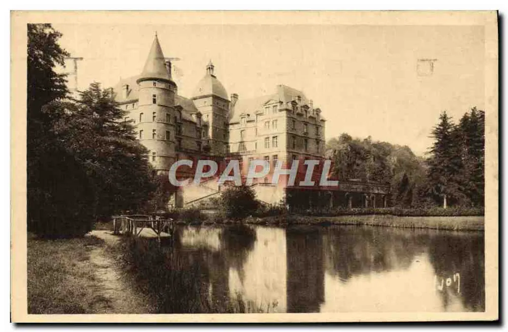 Vizille (Isère) — O castelo (século XVII) — Éditions d'Art WEN, Paris - Frente