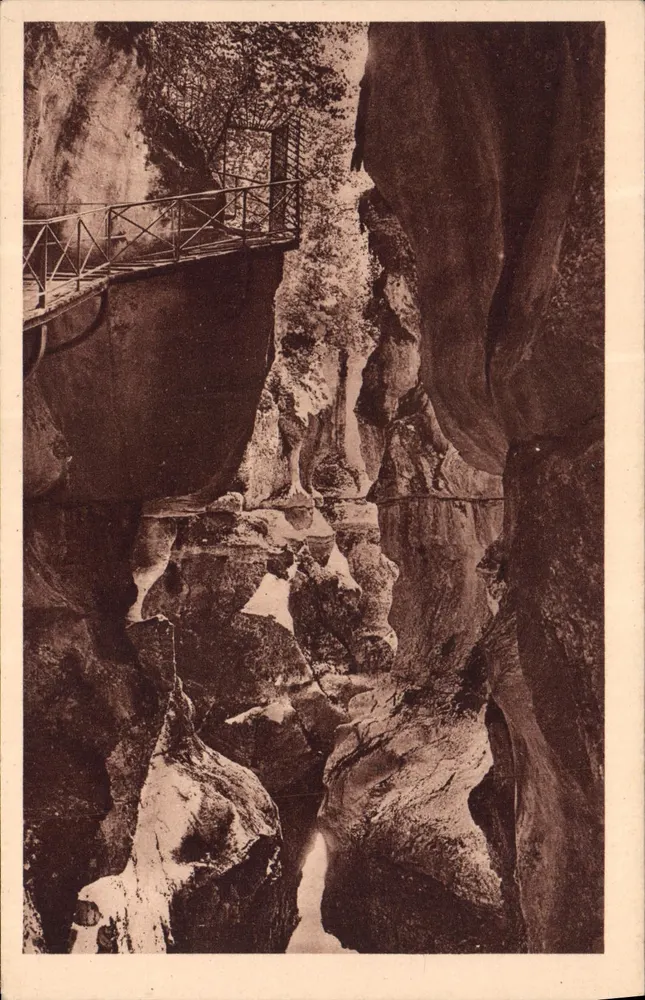 Gorges van de Fier — Uitgang van de Gorges — Lévy et Neubert Réunis, Parijs - Voorkant