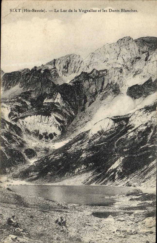 SIXT (Hte-Savoie) — Le Lac de la Vogeallaz et les Dents Blanches — éditeur Colliési H.C. - Vorderseite