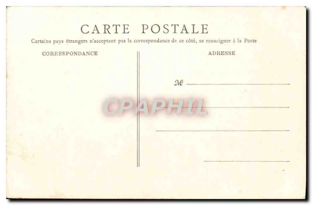 Tours — Aussicht von Saint-Symphorien — B. F. J. Paris - Rückseite