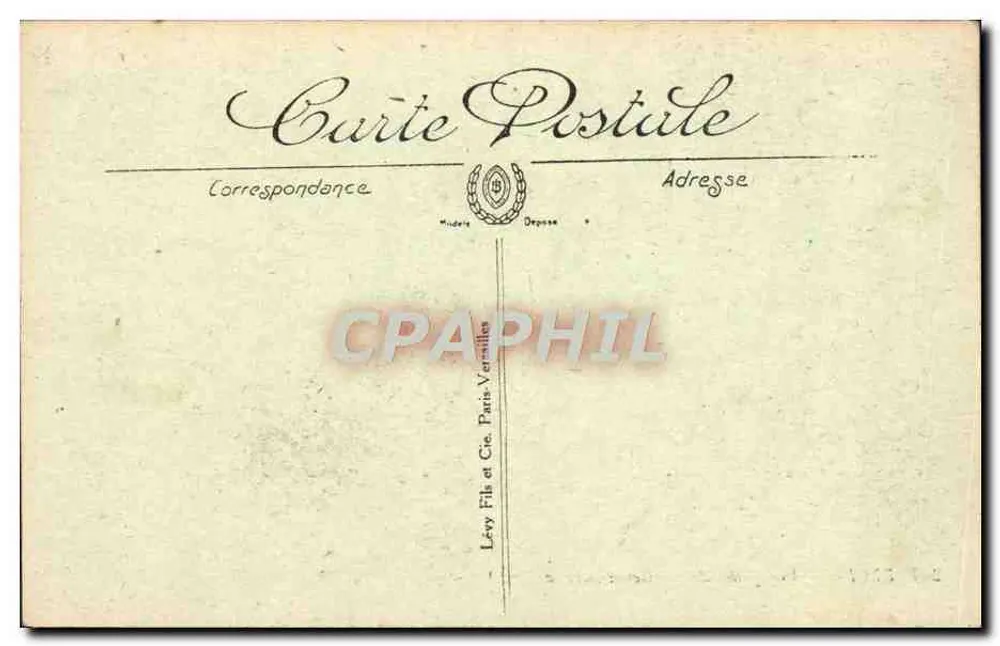 Blois — Vista geral — Lévy Fils et Cie, Paris-Versailles, n°266 - Verso