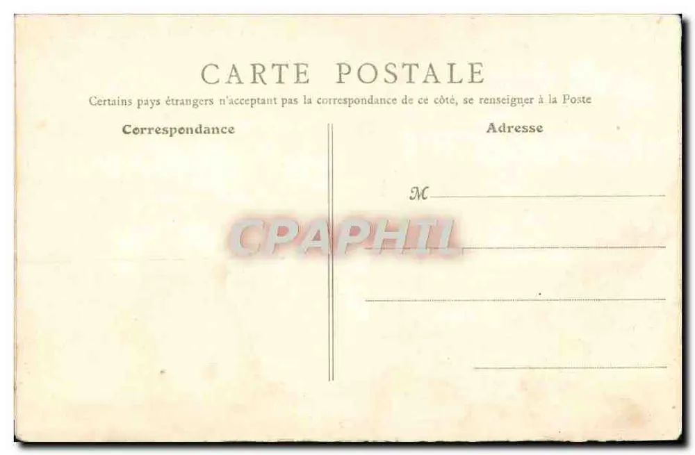 SAINT-NICOLAS-de-PORT — Innenansicht der Basilika — Phototypie Fiacre, Nancy, Nr. 926 - Rückseite