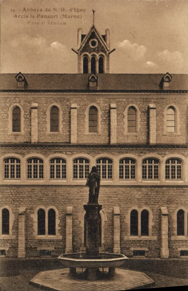 Abtei N.D. d'Igny — Arcis-le-Ponsart (Marne) — unbekannter Verleger, Nr. 14 - Vorderseite