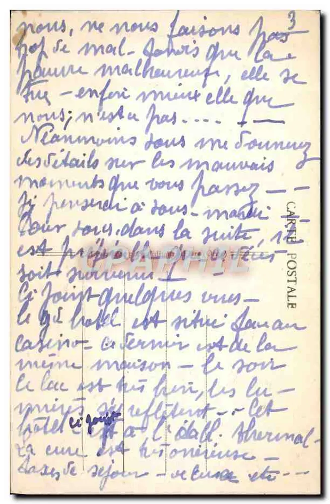 Bagnolles-de-l'Orne - Hotel dos Termas — A Normandia, série 56 - Verso
