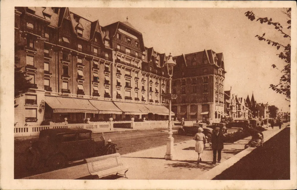 Grand Hôtel de l'Hermitage — La Baule — editor Ferdinand Ménard, n°138 - Frente