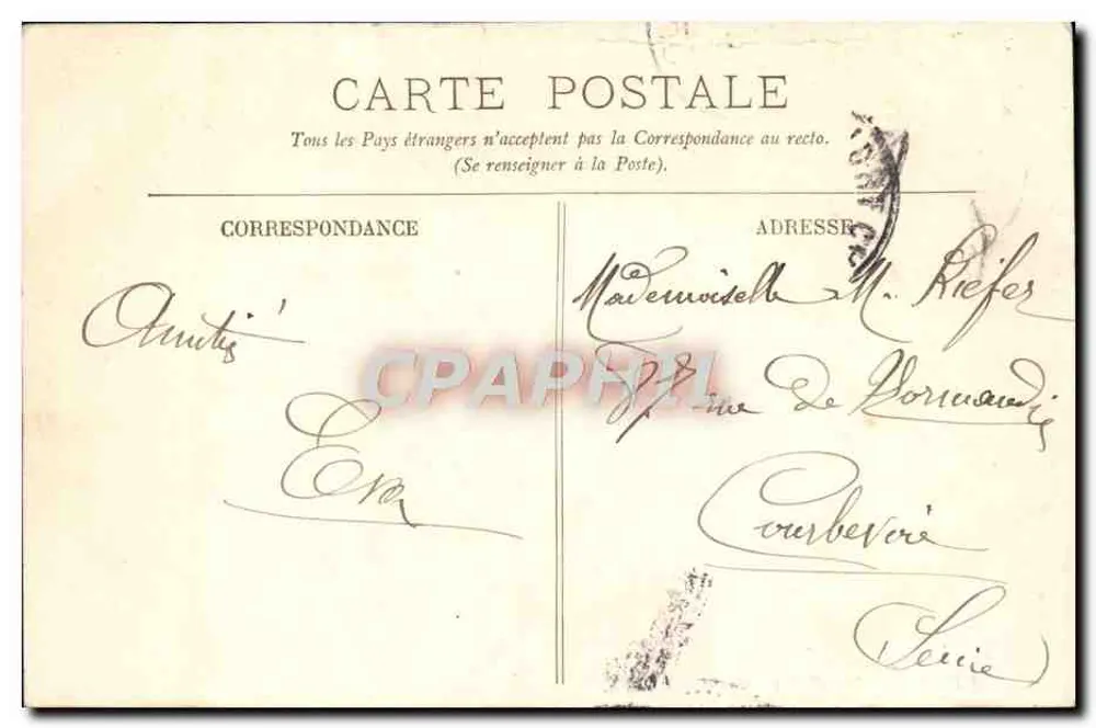TROUVILLE — Les Roches Noires — LL. - Verso