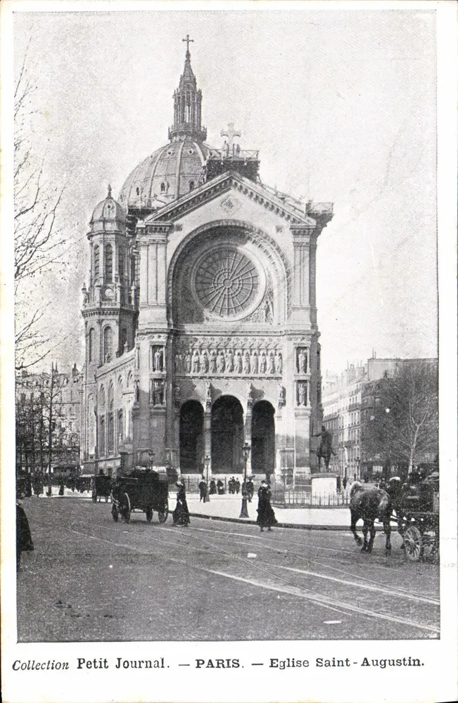 Paris — Igreja de São Agostinho — Coleção Petit Journal - Frente