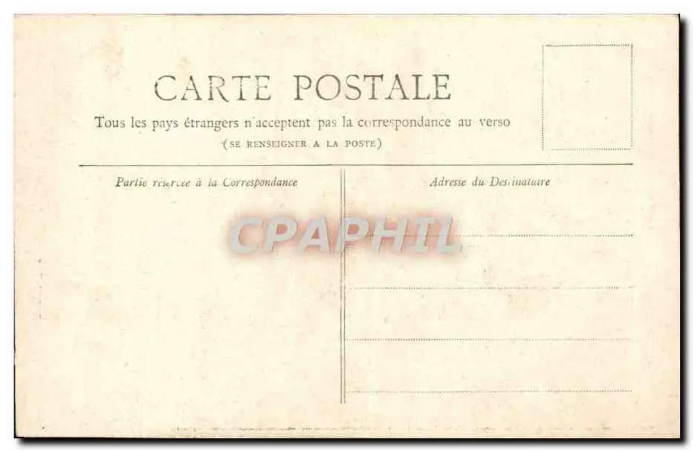 Paris — Praça da República — Coleção Petit Journal - Verso