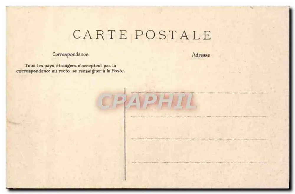 Le Havre — Place Gambetta — J. M. et E. L. D. - Verso