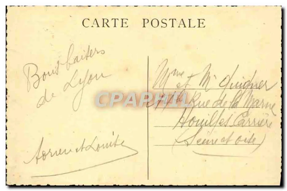 Basílica de N.D. de Fourvière — A Abside — Lyon Illustré, n°24 - Verso