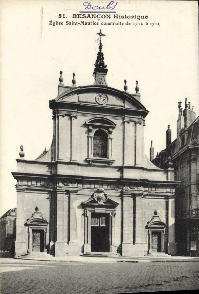 Kirche Saint-Maurice — Besançon — Verlag Doubs, n°51 - Vorderseite