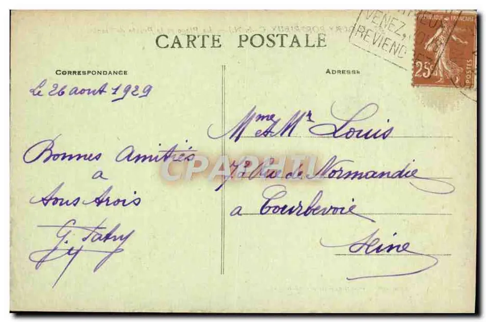 St-Quay-Portrieux (C.-du-N.) — Der Strand und die Spitze von Isnin — Edition von Nouvelles Galeries, St-Brieuc - Rückseite