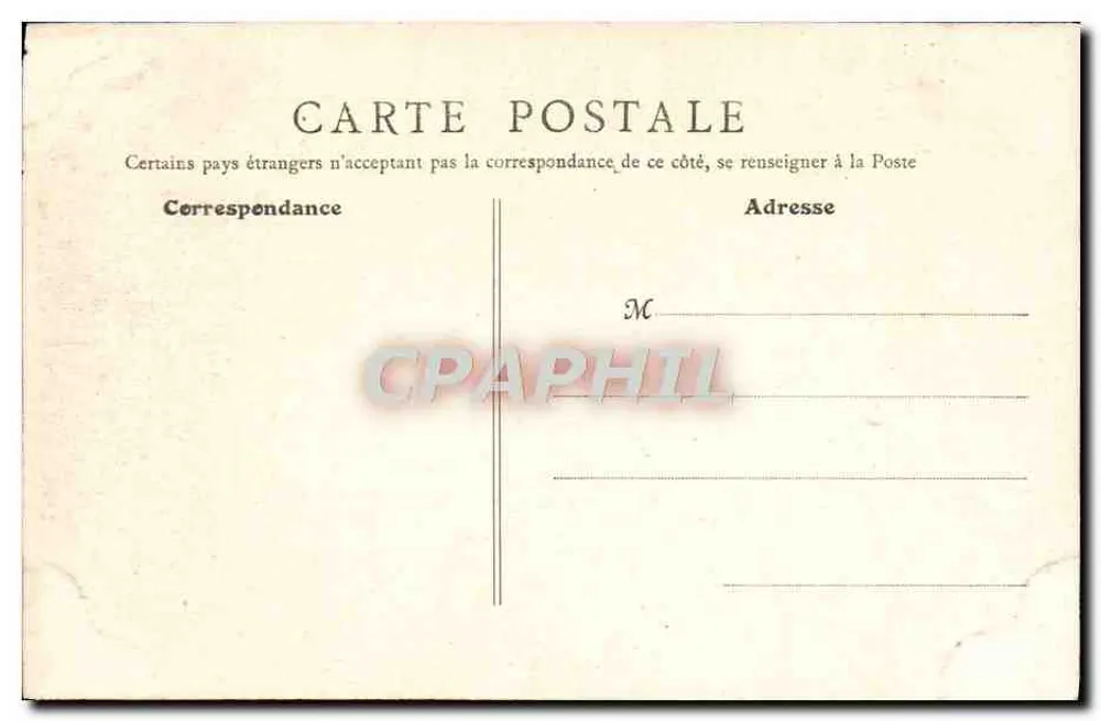 Le Mans - O Boulevard René Levasseur — vista do canto com a Câmara de Comércio e um edifício marcado 'POSTES' - Verso