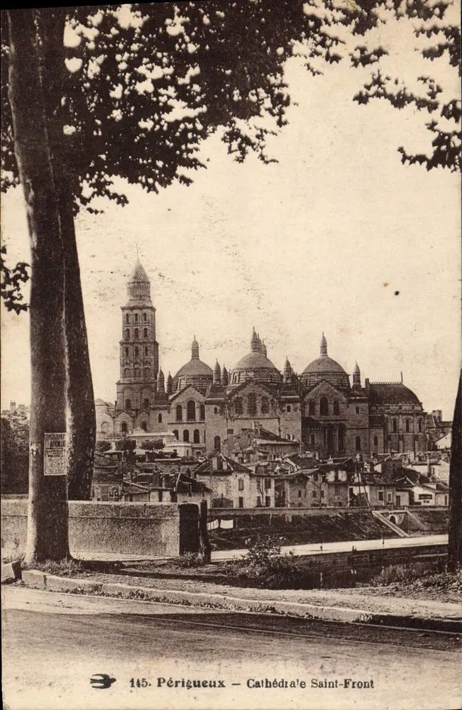 Périgueux — Catedral Saint-Front — Tréanès - Frente