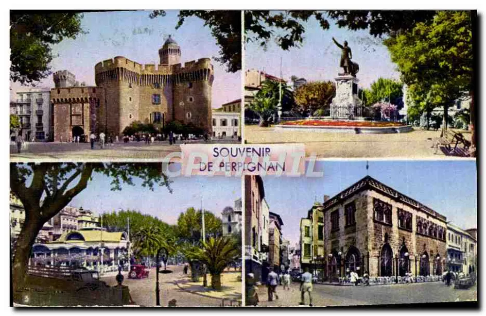 Perpignan — Erinnerung an Perpignan — Erinnerung an Perpignan - Vorderseite