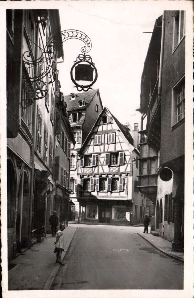 Colmar — Rue Mercière — Edição fotográfica ao brownie, n°154 - Frente