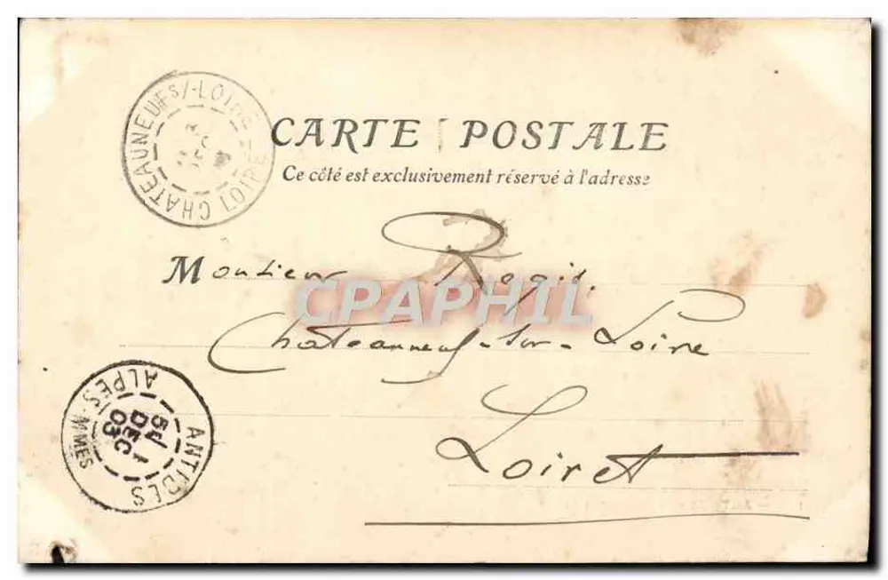Antibes - O Jardim Público — editor Mit, n° 179 - Verso