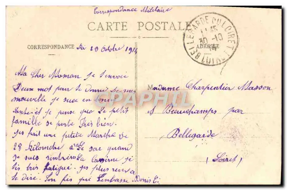 Montargis — O Desaguadeiro no inverno — N. G. — n°17 - Verso