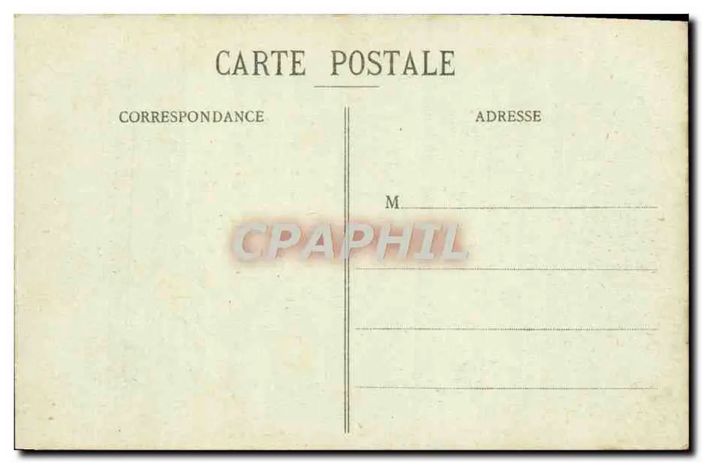 Montargis - O Castelo - Verso