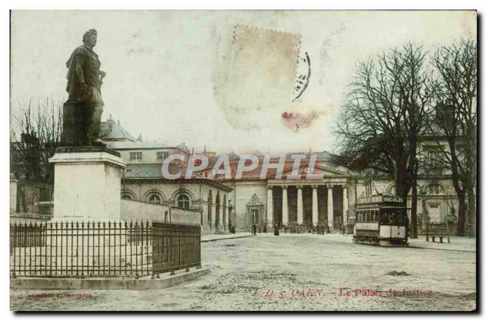 Dijon — O Palácio de Justiça — editor L. D. S. CARNY, número de série não visível - Frente
