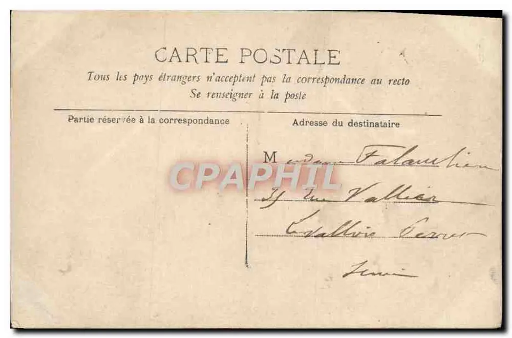Uma Espanhola — Salão 1905, Chantron — A. Chan, S.I.P. - Verso