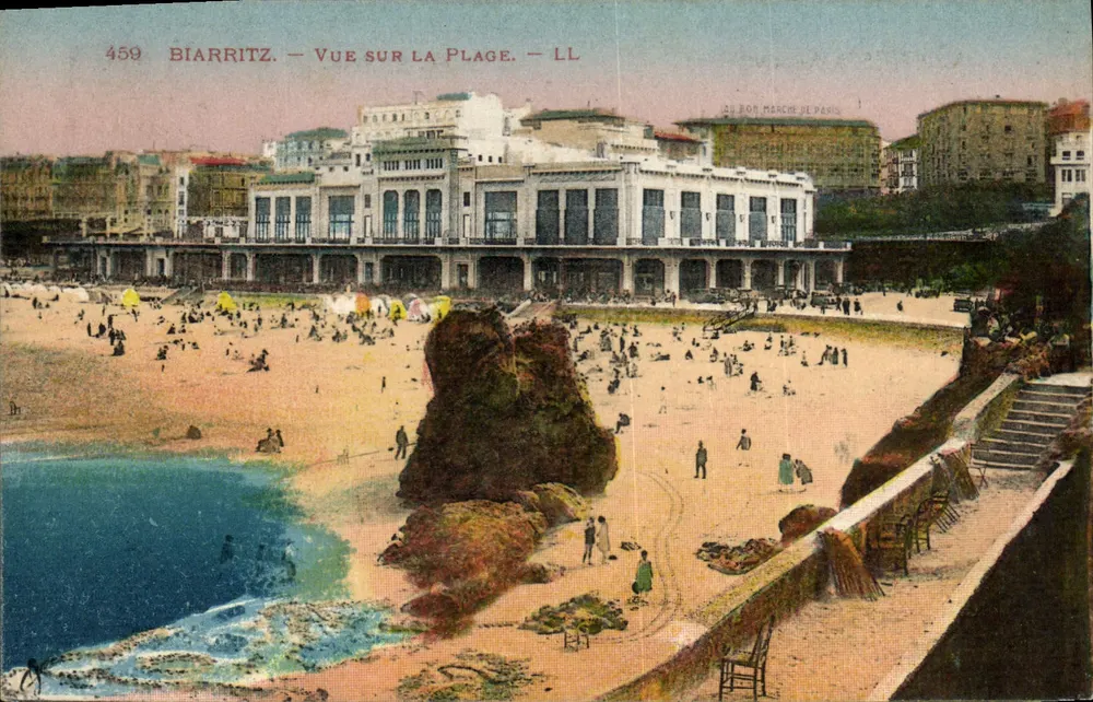 Biarritz — Vista da Praia — LL - Frente