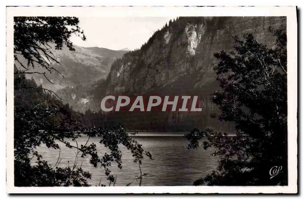 Lago de Montriond — Arredores de Morzine — Cie des Arts Photographiques, Paris - Frente