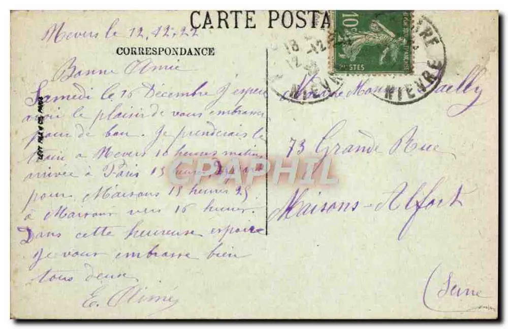 Nevers — O Parque — N.G. - Verso